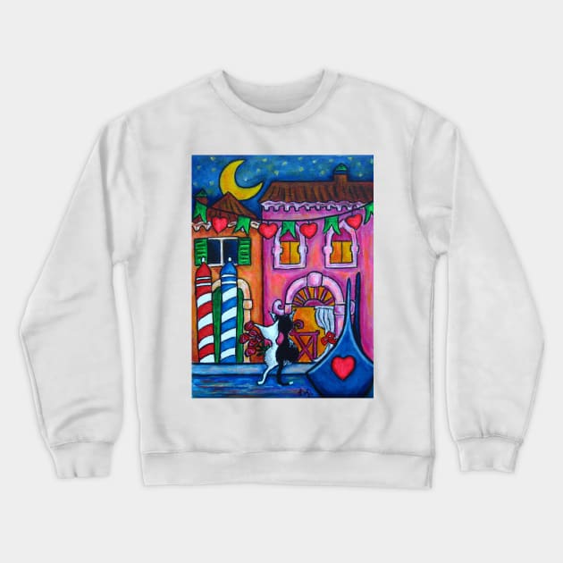 Amore in Venice Crewneck Sweatshirt by LisaLorenz